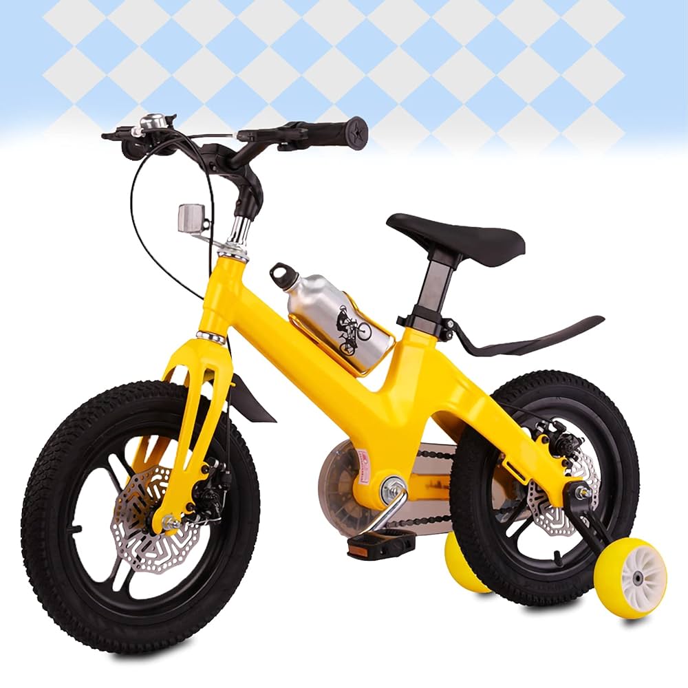 Amazon | 子供用自転車 水色 女の子 男の子 12インチ 14インチ